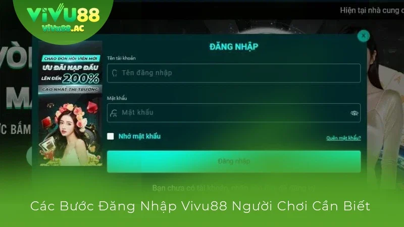 Đăng Nhập Vivu88: Hướng Dẫn Chi Tiết Dành Cho Tân Thủ Đăng Nhập Vivu88: Hướng Dẫn Chi Tiết Dành Cho Tân Thủ